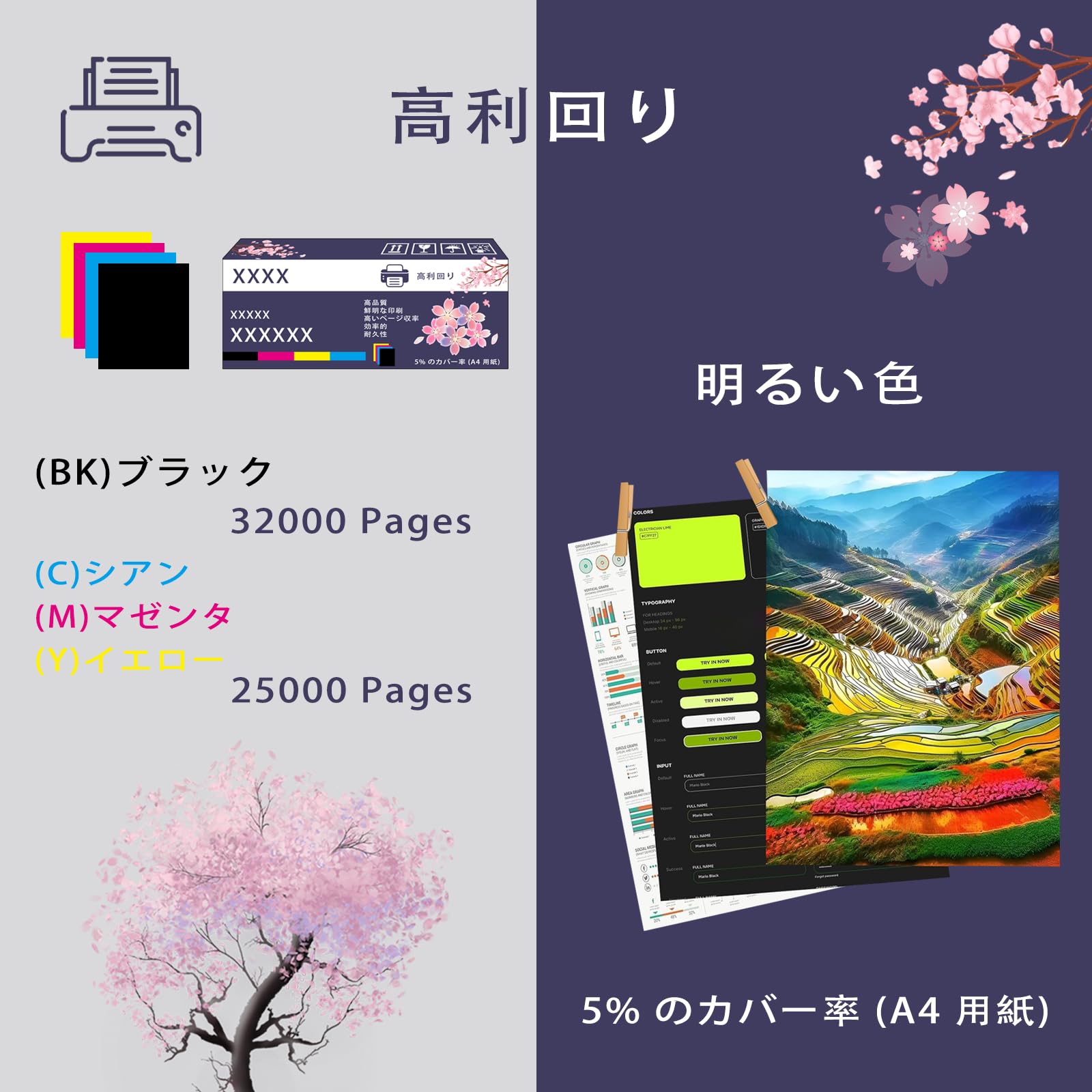 Amazon.co.jp: CT202484 トナーカートリッジ 互換ブランド 富士